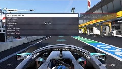 F1 2020 pit stop glitch