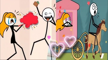 Mr Bounce (WEEGOON) || 43 to 60  Funny Stickman Puzzle Game - Gameplay Walkthrough