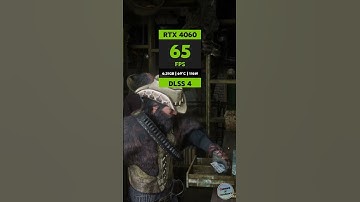 Red Dead Redemption 2: DLSS 4 vs 3 on RTX 4060