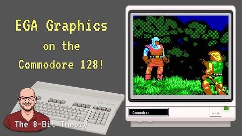 EGA on the C128? And it looks great