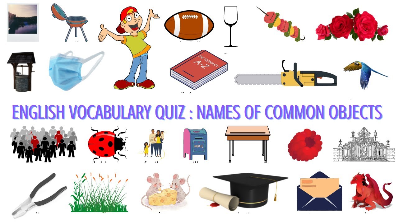 Common Objects For Kids