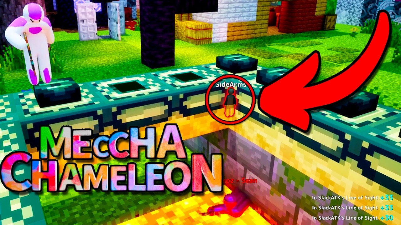 I FOUND THE BEST HIDING SPOT in MECCHA CHAMELEON