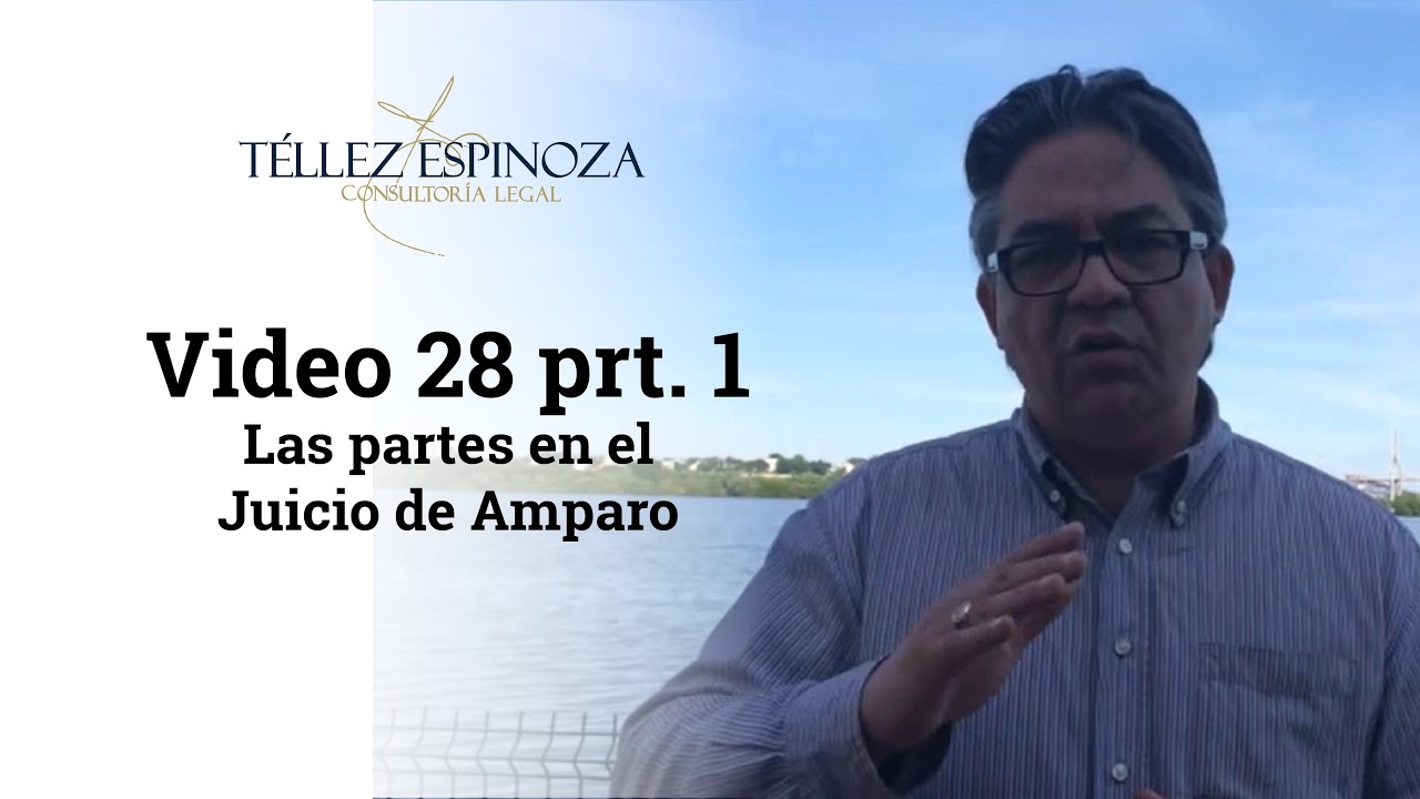 Video 28 prt. 1 Las partes en el Juicio de Amparo - YouTube