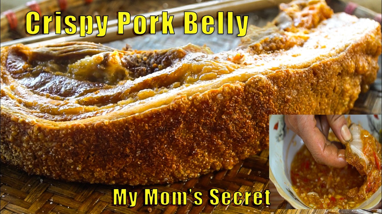 Crispy Pork Belly – My Mom’s Secret Recipe
