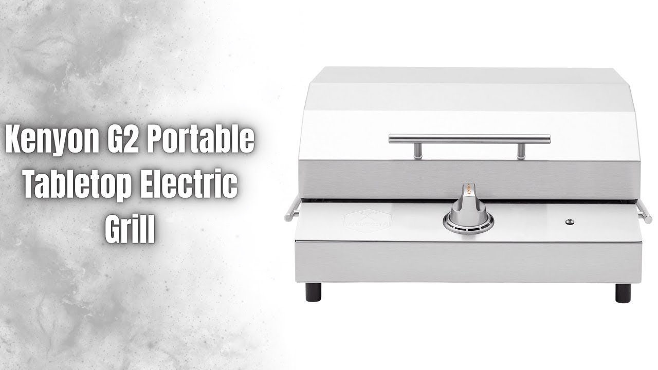 Обзор портативного электрического гриля Kenyon G2 🔥 Настольный гриль мощностью 1440 Вт для исполь...