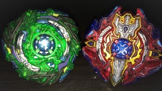 Fafnir F3 Green Recolor Vs Xcalius X3 - Beyblade Burst Evolution