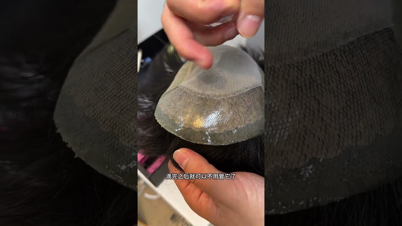 Here comes the tutorial on cleaning wig glue 