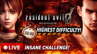 Resident Evil 0 HD Remaster Live SpeedRun (Part-1)