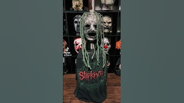Newest addition to the mask collection!…promo Iowa Corey 🤘🏼 #slipknot #coreytaylor