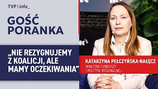 Katarzyna Pełczyńska-Nałęcz: nie rezygnujemy z koalicji, ale mamy oczekiwania | GOŚĆ PORANKA