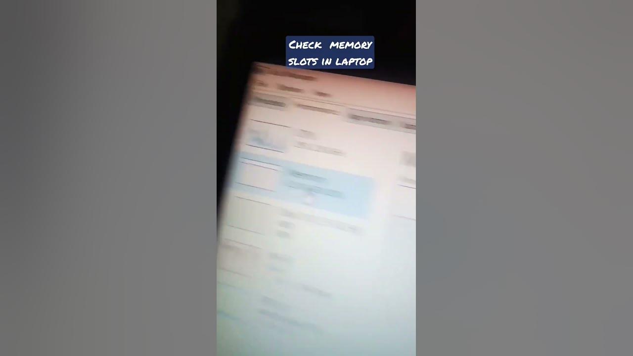 how-to-check-ram-slots-in-laptop-task-manager-memory-slots-computer