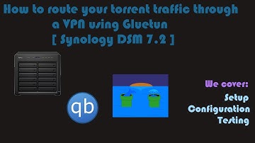 How to route your traffic through a VPN using Gluetun ( QbitTorrent + VPN ) [ DSM 7.2 ] [ Request ]