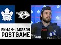 Oliver Ekman-Larsson | Post Game vs Nashville Predators  | October 14, 2025