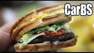 CarBS - Jack In The Box Stacked Grilled Cheese Burger Munchie Meal