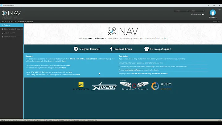 Upgrading INAV from version 2.61 to INAV 3.0