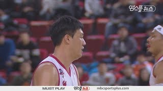 Kim Dongwook, 3-pointers parade! | Elephants vs Orions | 20161229 | 2016-17 KBL