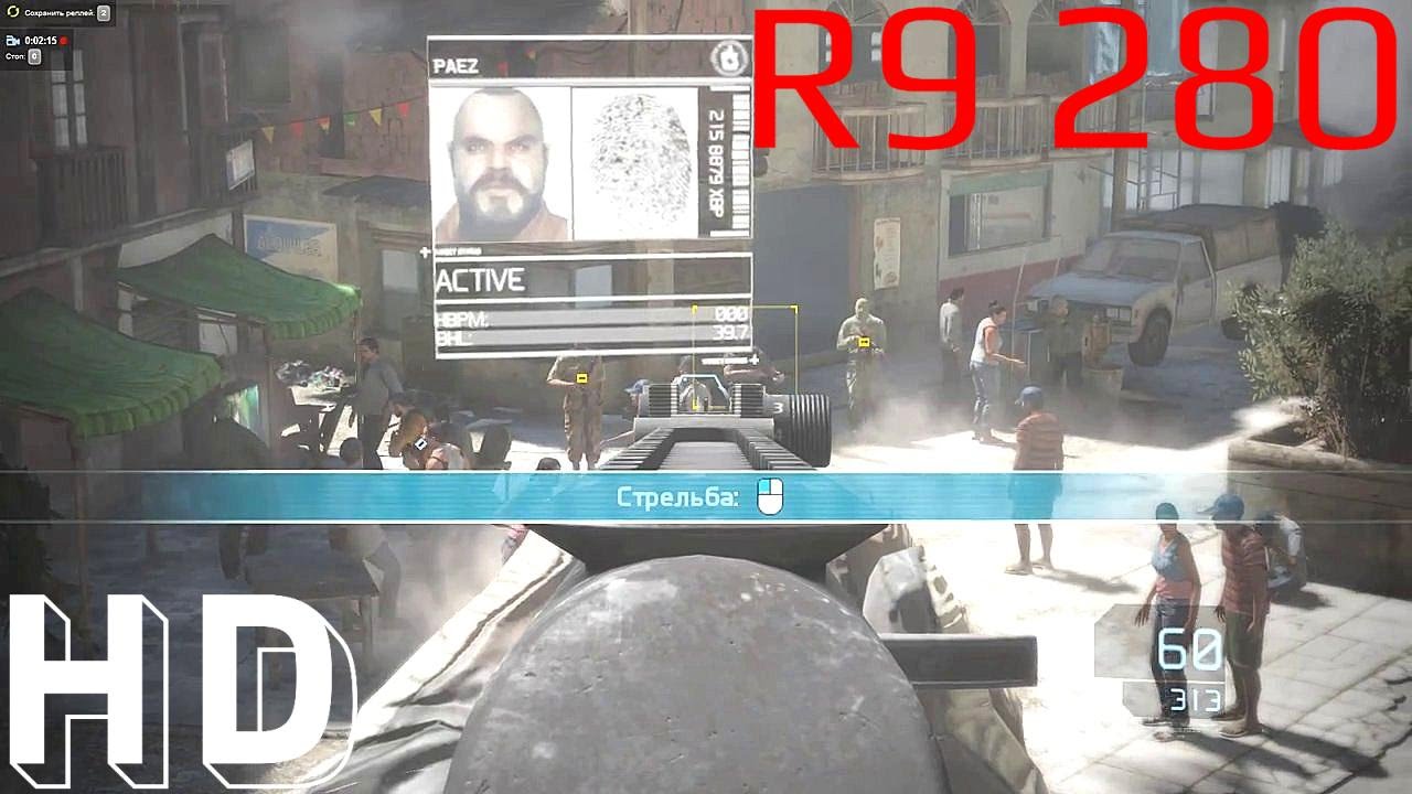 Tom Clancy's Ghost Recon: Future Soldier AMD R9 280 RAPTR RECORD TEST
