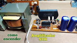 Cómo Activar El STK 4211 y de cualquier equipo de sonido