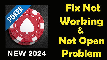 How To Fix World Poker App Not Working | World Poker Not Open Problem | PSA 24