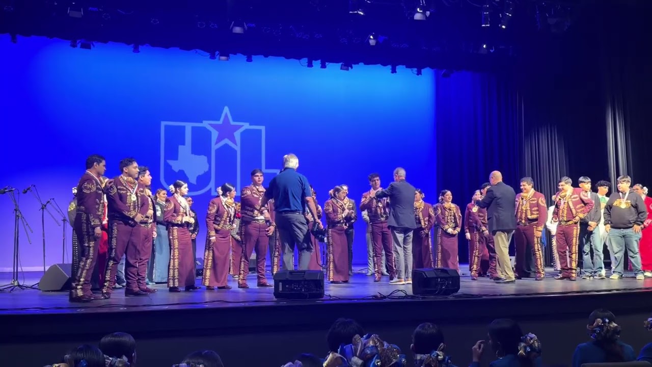 Premiacion UIL State Mariachi Festival Seguin Tx. Valley View ISD - Mariachi Sol de Oro 