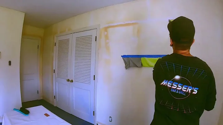 Turning back time with a little elbow grease (100 Year Old Wall & Trim Restoration) Timelapse