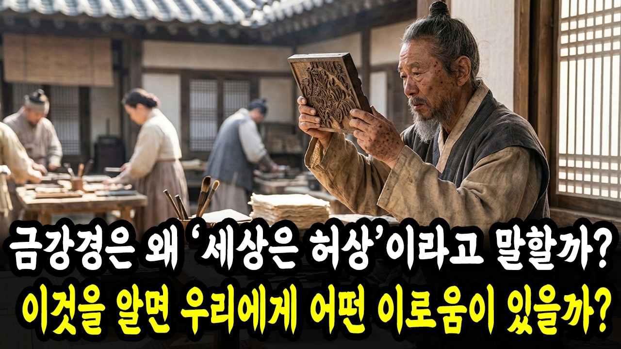 금강경은 왜 ‘세상은 허상’이라고 말할까? 이것을 알면 우리에게 어떤 이로움이 있을까?