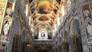 Iglesia del Gesù Palermo, Italia. Estilo Barroco. Cápsulas arquitectónicas.