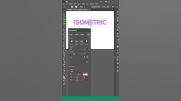 How to Isometric 3D Effect in Illustrator #shorts