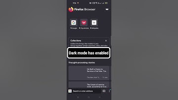How to Enable Dark Mode on Firefox Mozilla. #shorts #darkmode #mozila
