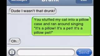 15 OF THE FUNNIEST DRUNK TEXT MESSAGES
