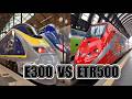 Powercar Sound Compilation: Eurostar E300 vs Frecciarossa ETR500