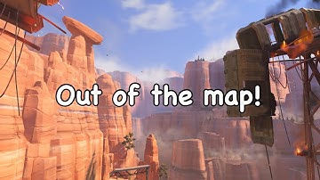Route 66 Out Of The Map Glitch (Overwatch)
