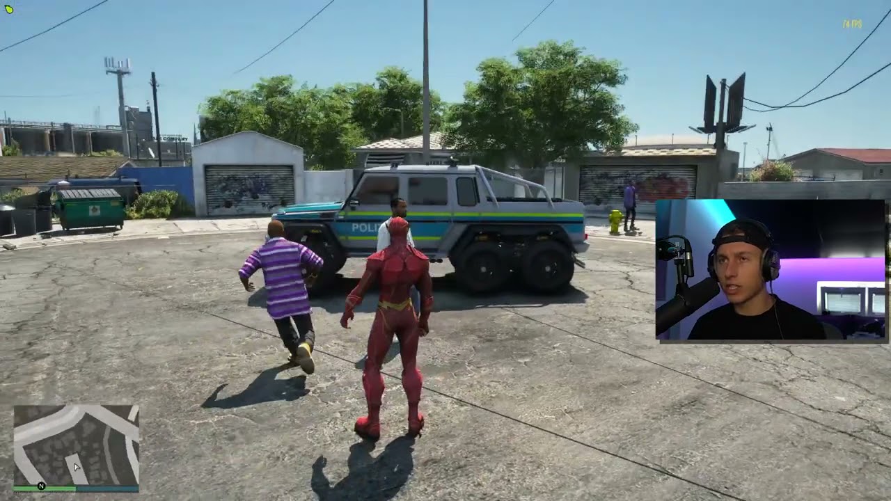 ICRIMAX wird ein SUPERHELD in GTA 5 RP! - YouTube