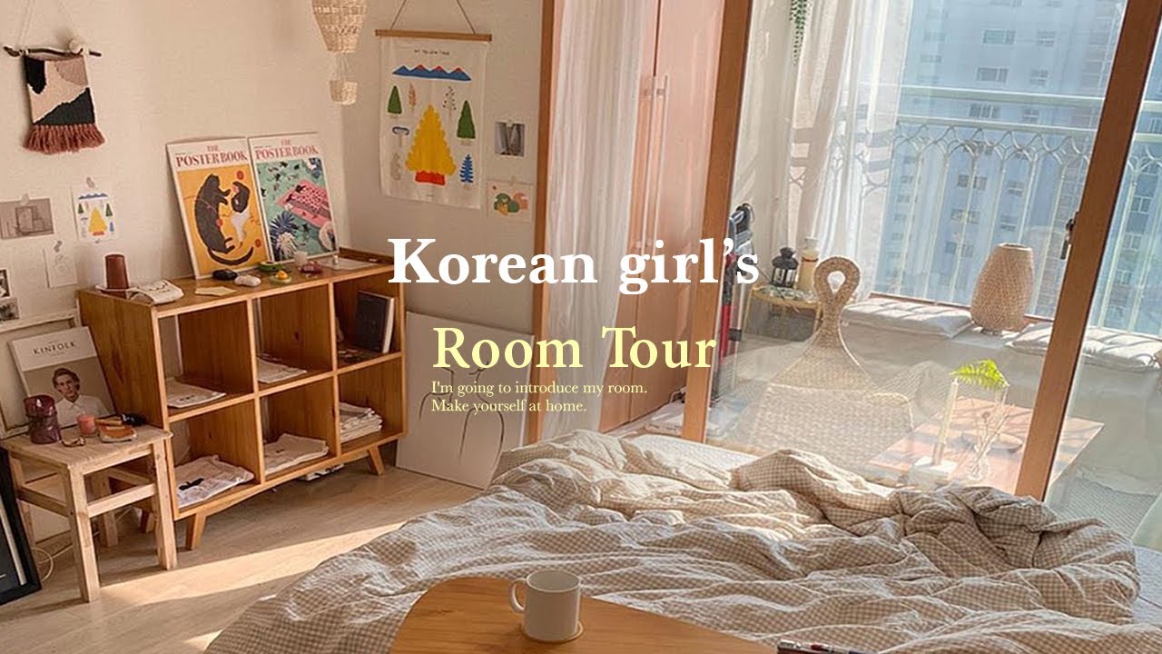 ルームツアー 韓国女子のお部屋紹介 インテリア雑貨がおしゃれ Korean Room Tour 룸투어 방소개 Youtube