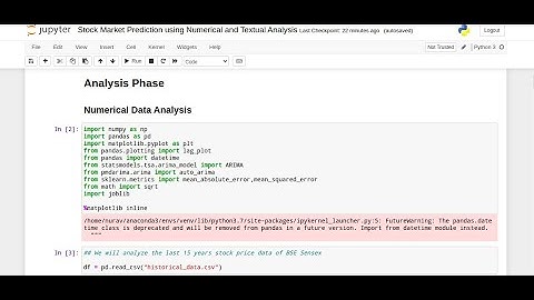 TASK 4 - Stock Market Prediction using Numerical and Textual Analysis