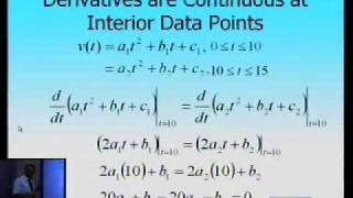 Quadratic Spline Interpolation: Example: Part 1 of 2