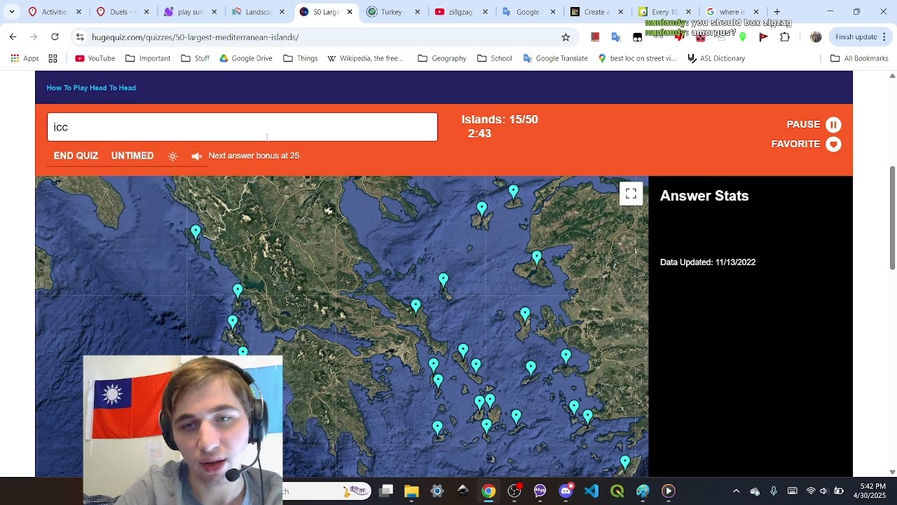 NO PRACTICE Naming Mediterranean Islands (hugequiz)
