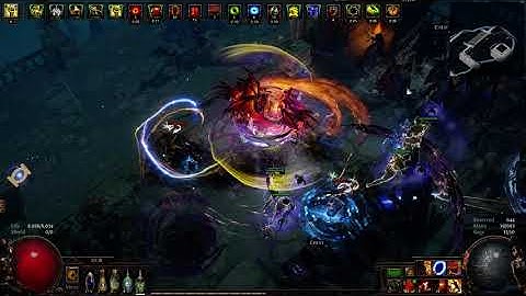 POE 3.11 HSC 79/79 max Block Gladiator - Cyclone @8k Life // Baran kill