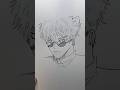 Satoru gojo cat #shorts #jujutsukaisen #gojo #art #drawing #catlover