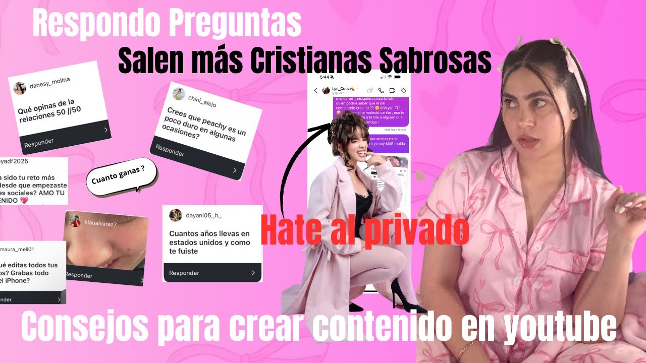Respondo Preguntas 🫣Como monetizar youtube? 🎀 Me hicieron hate al privado 🔥
