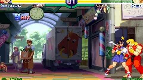 Street Fighter Alpha 3 sakura combo (ratoncitox4)