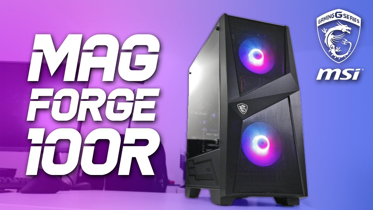 MAG FORGE 100R de MSI, présentation et test en vidéo - GinjFo