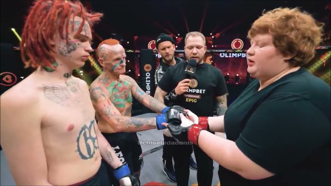Woman vs TWO Men In A 2-on-1 MMA Handicap Match | Generational Island Boys vs Female Fat Ben Askren