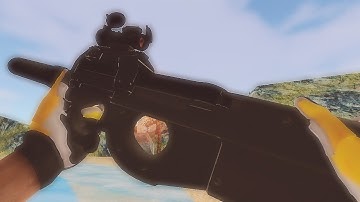 FN Project 90 on MWII Animations - (cs1.6)