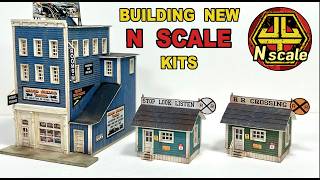 Building new N scale kits for your model railroad layout