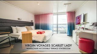 Virgin Voyages Scarlet Lady Wheelchair Accessible Terrace Stateroom 12154Z by Sylvia Longmire 5,272 views 2 years ago 54 seconds