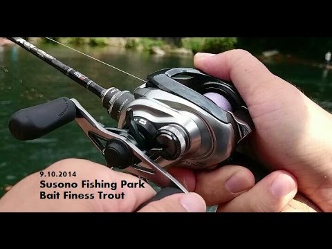 ベイトフィネス トラウト すそのフィッシングパーク 9 10 14 Bait Finesse Trout Fishing Youtube