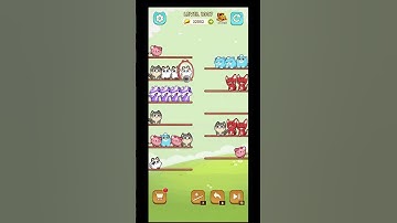 Cat Sort Level 1007 with Puzzle_Daddy