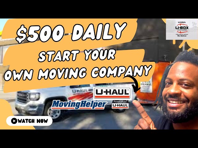 How To Make Money Delivering U-Boxes For Uhaul ($80-$100 A Delivery) 