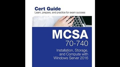 MCSA 70-740 cert guide